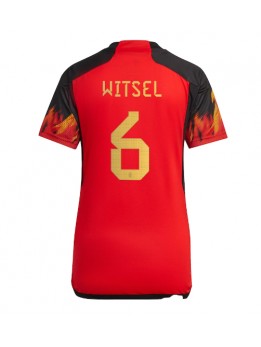 Belgija Axel Witsel #6 Zenski Domaci Dres SP 2022 Kratak Rukavima